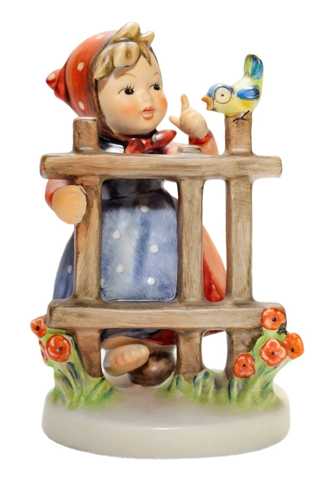 Goebel Hummel West Germany Signs Of Spring Hand Painted Porcelain Figurine TMK6 - Image 1