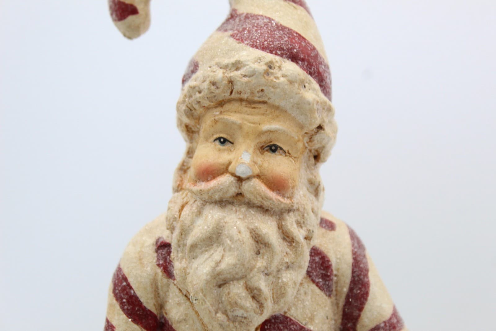 ESC Trading Company Inc. Candy Cane Santa Christmas Figure By Paul Gordon 12" - Thumbnail 4