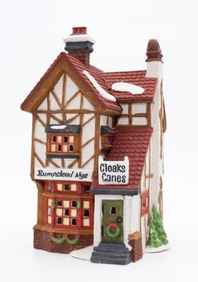 Department 56 Bumpstead Nye Cloaks & Canes Heritage Village Dickens' Village - Thumbnail 5