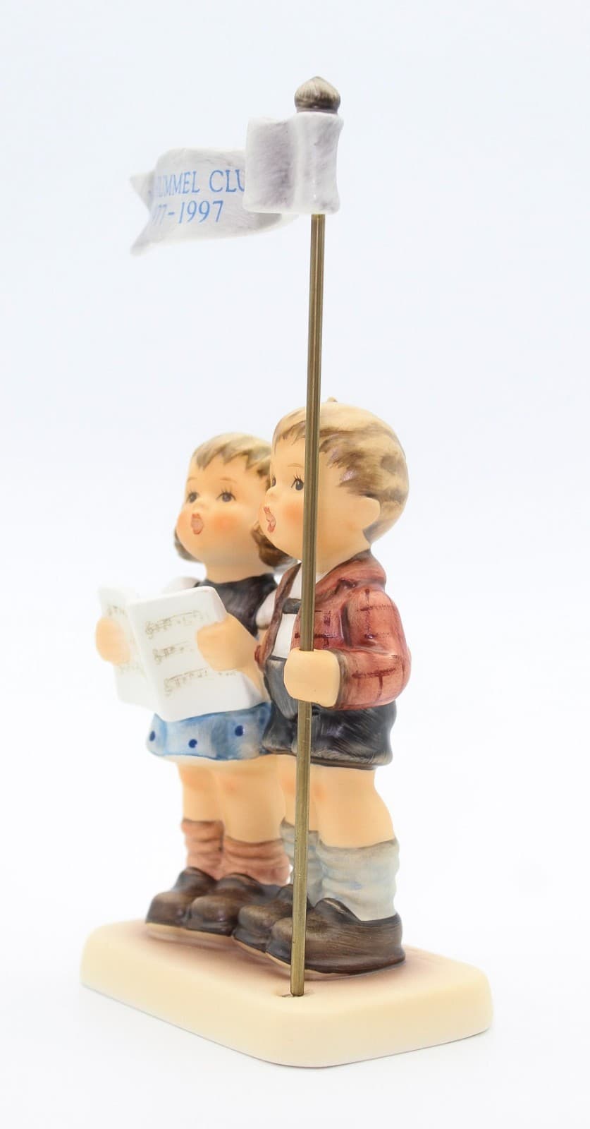Hummel Goebel Celebrate With Song W. Germany Porcelain Figurine TMK7 In Box - Thumbnail 4