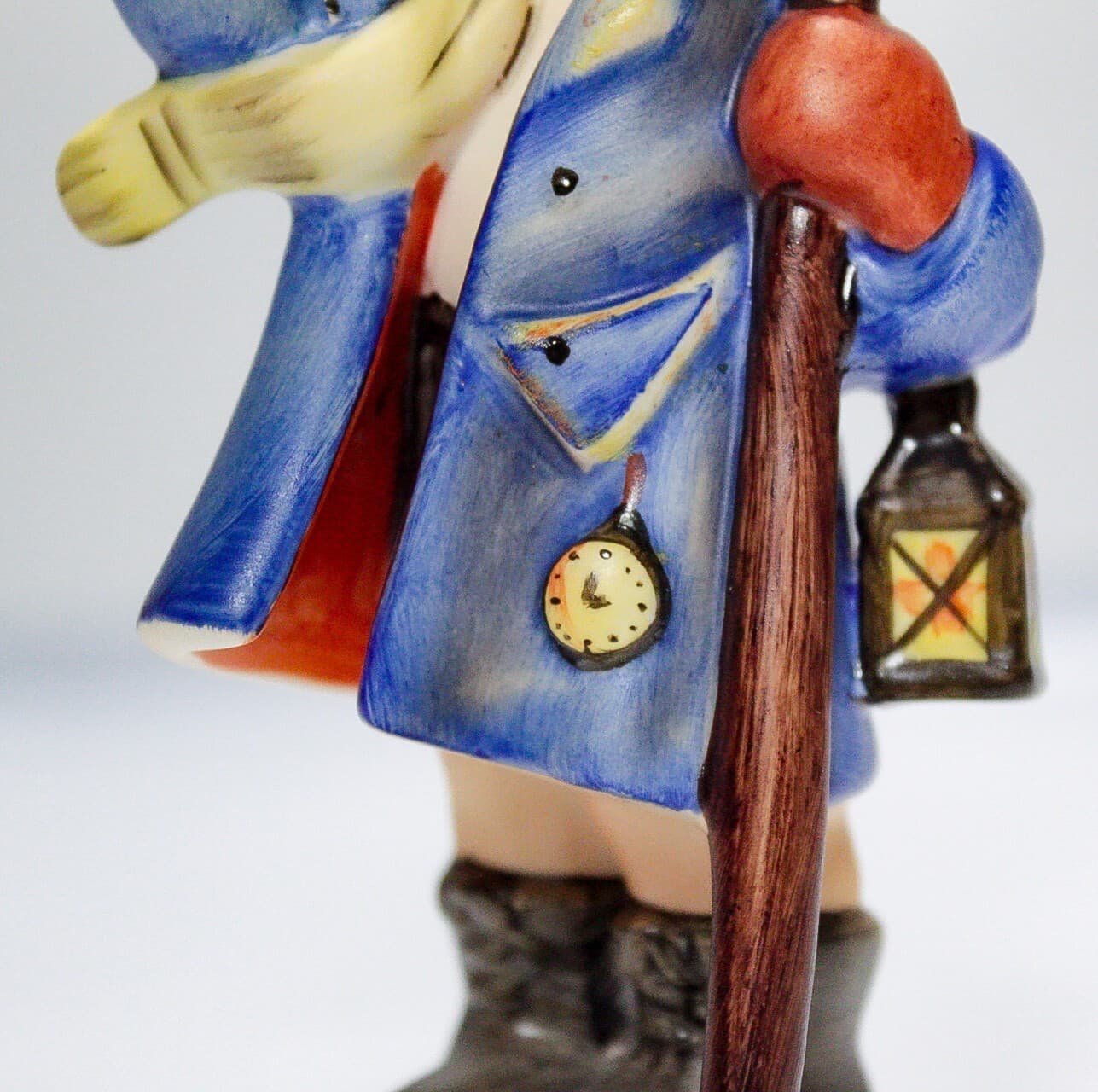 GOEBEL HUMMEL W. Germany "Hear Ye, Hear Ye" Hand Painted Porcelain Figurine TMK6 - Thumbnail 3