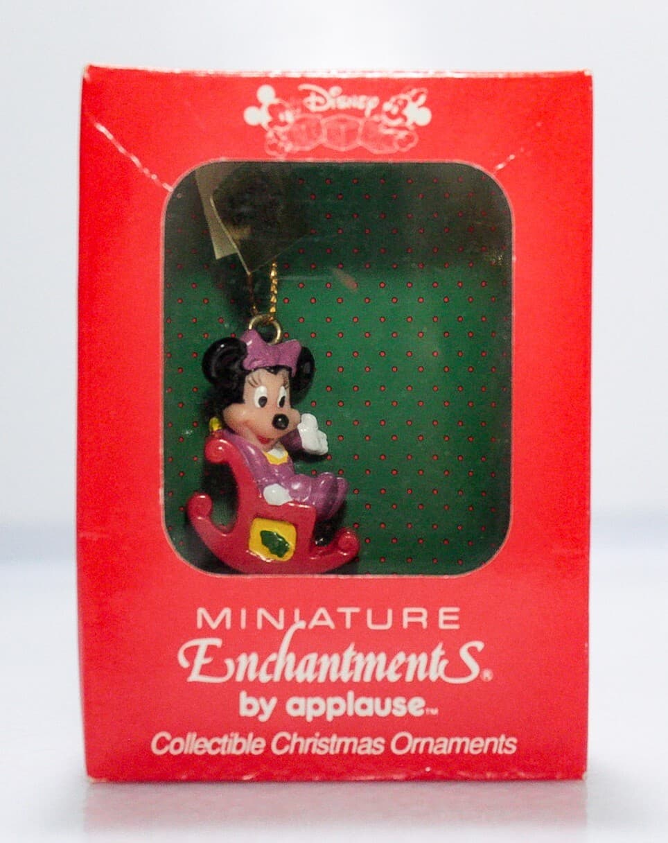 Vintage Disney Minnie Mouse Enchantments by Applause Plastic Christmas Ornament - Thumbnail 5