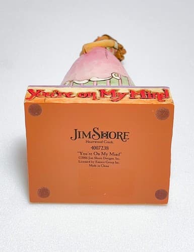 JIM SHORE Heartwood Creek "You're On My Mind" Christmas Nativity Figure - Thumbnail 4