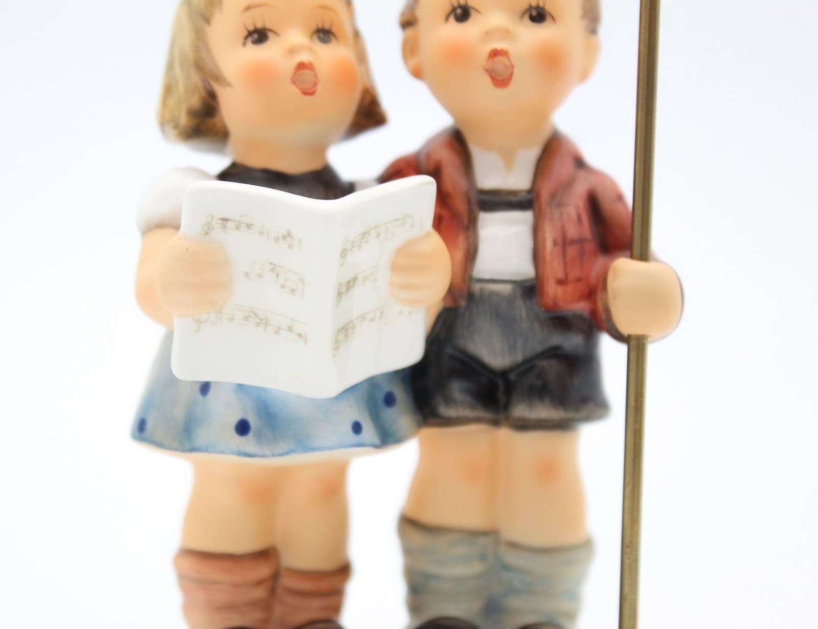 Hummel Goebel Celebrate With Song W. Germany Porcelain Figurine TMK7 In Box - Thumbnail 9
