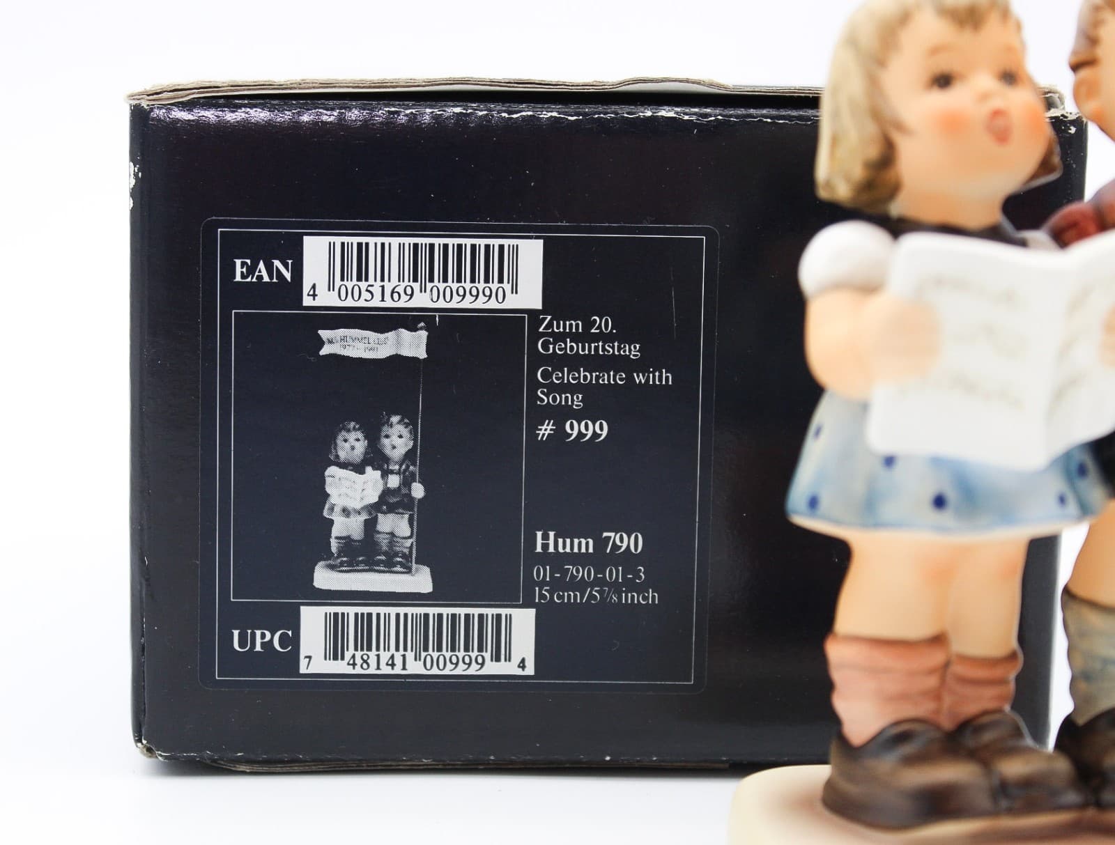 Hummel Goebel Celebrate With Song W. Germany Porcelain Figurine TMK7 In Box - Thumbnail 12