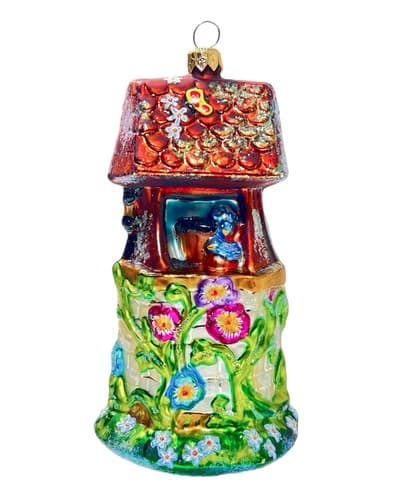 Christopher Radko Well Wishes Make A Wish Foundation Glass Ornament Vintage - Image 1