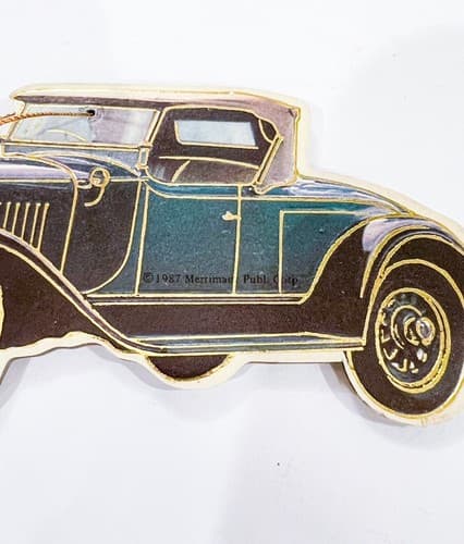 Set of 6 Vintage 1987 Henry Ford Museum Auto Cars USA Ornaments - Thumbnail 5