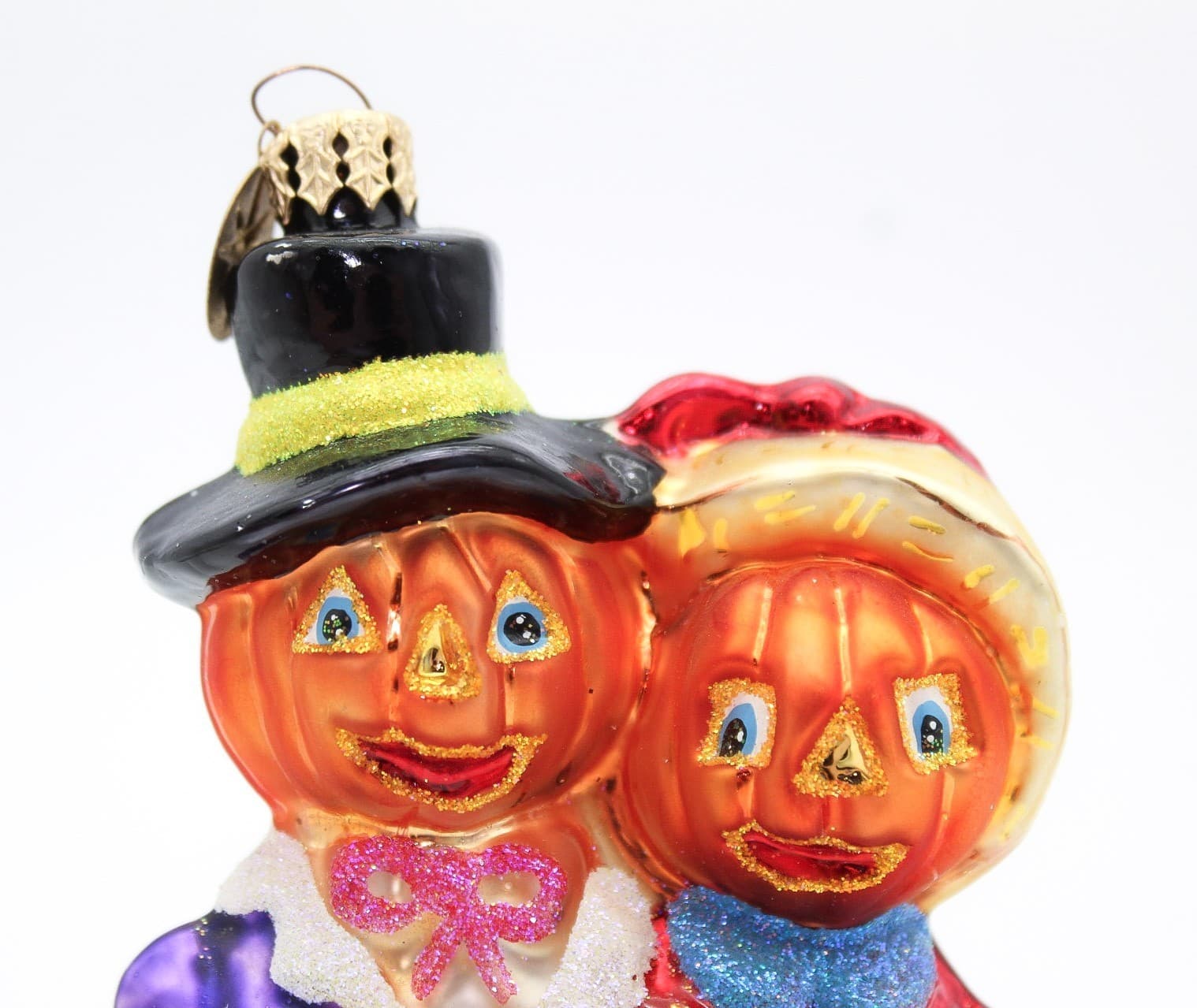 Christopher Radko The Patchworthies Halloween Christmas Glass Ornament Vintage - Thumbnail 10