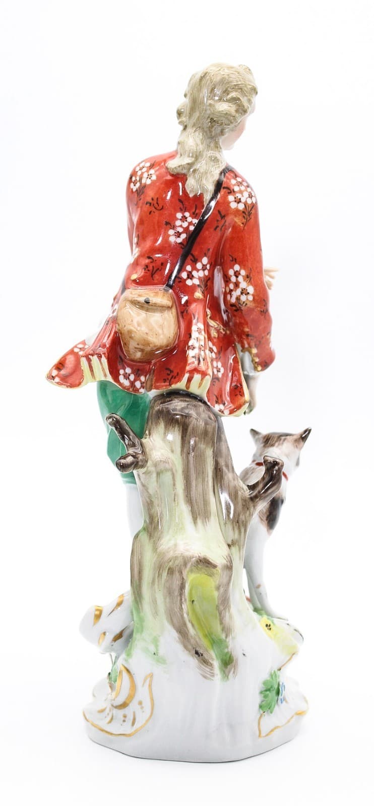 Carl Thieme Germany Dresden Antique Hand Painted Shepherds Porcelain Figurines - Thumbnail 11