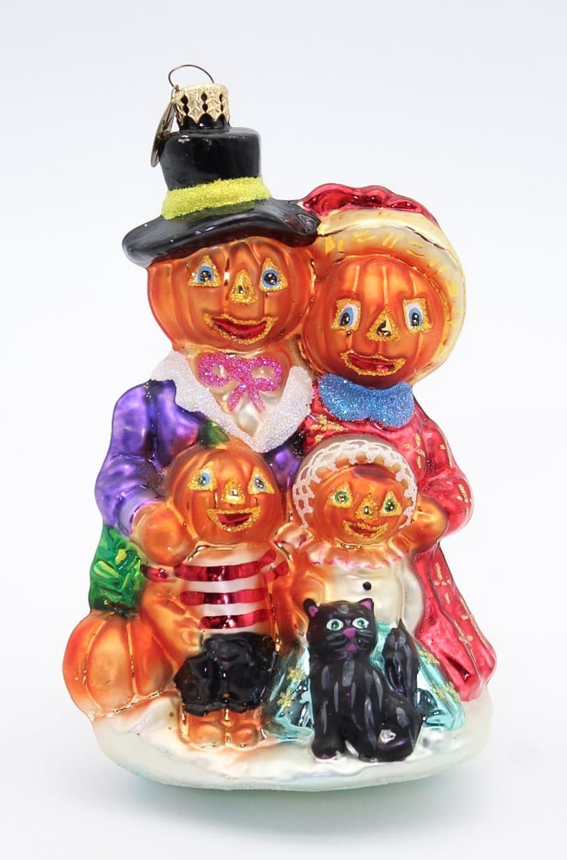 Christopher Radko The Patchworthies Halloween Christmas Glass Ornament Vintage - Thumbnail 11