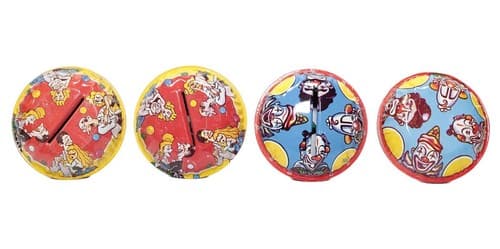 U.S. Metal Toy Vintage Party Tin Rattle Shakers Noisemakers Assorted - Image 1
