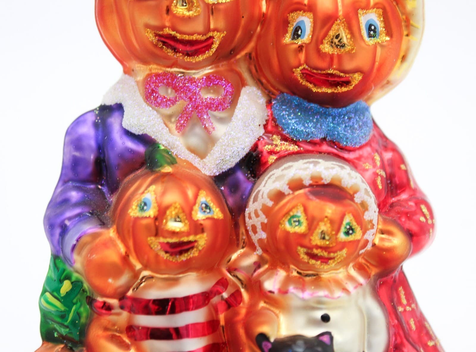 Christopher Radko The Patchworthies Halloween Christmas Glass Ornament Vintage - Thumbnail 5