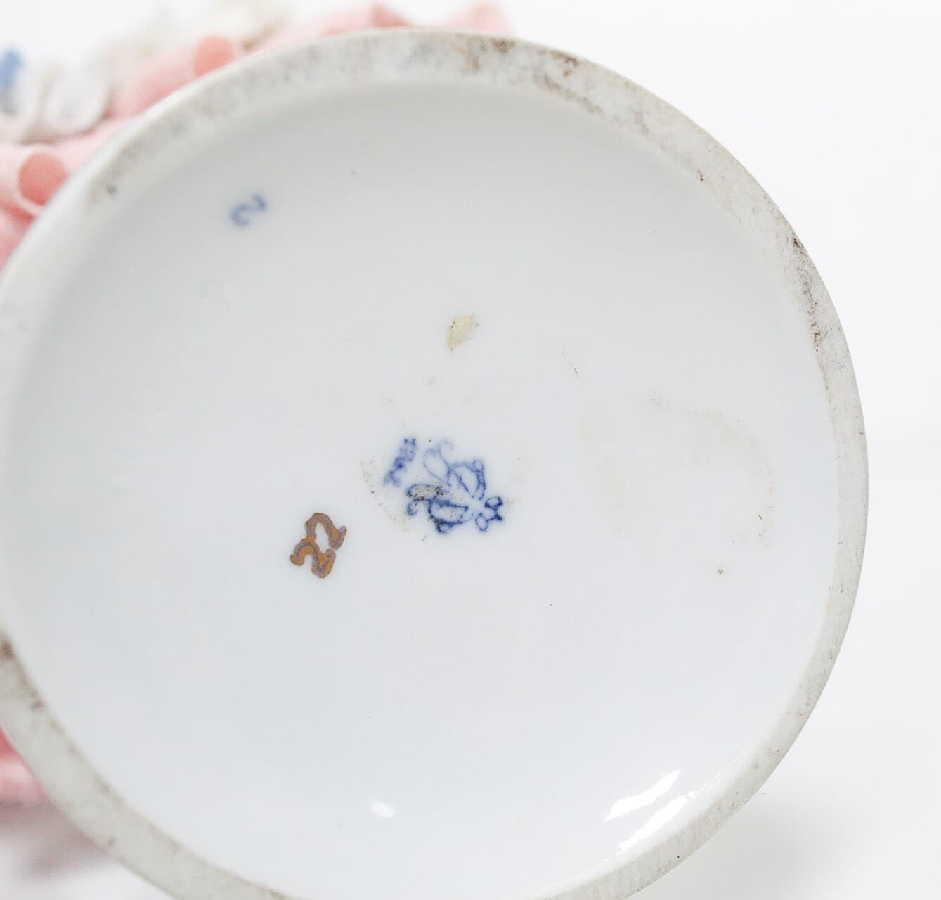 Antique Dresden Made In Germany Volkstedt Laced Ballerina Porcelain Figure - Thumbnail 10