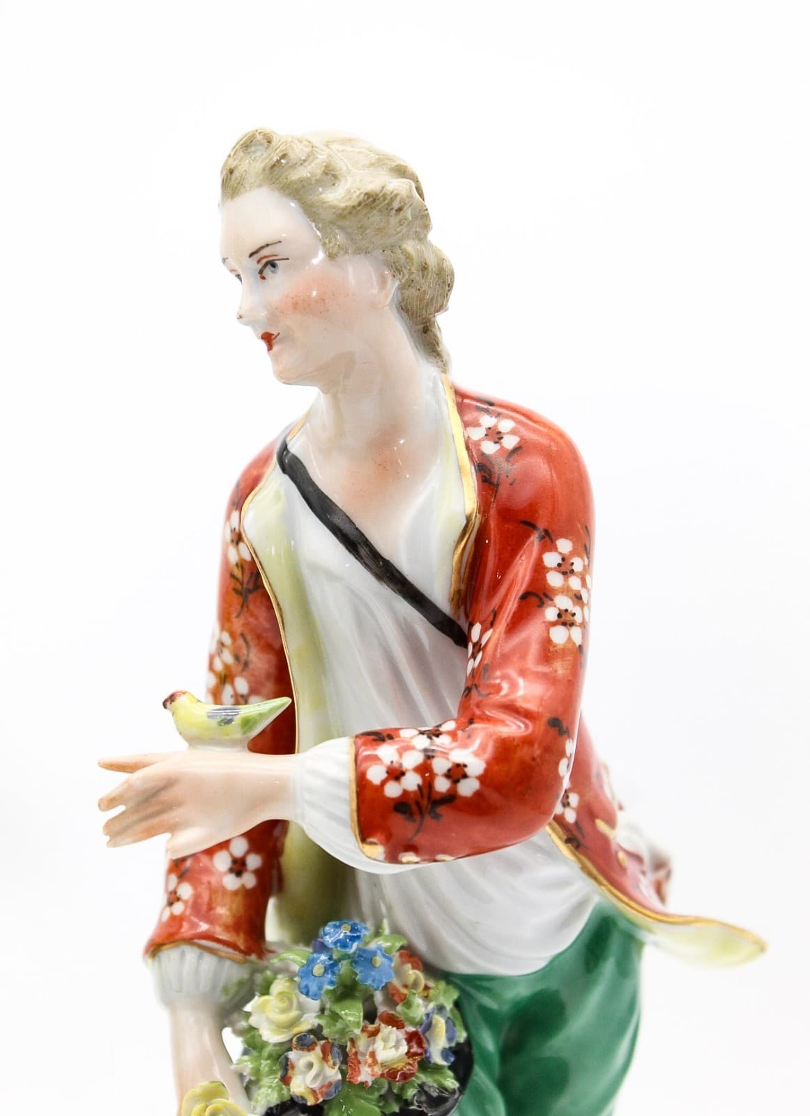 Carl Thieme Germany Dresden Antique Hand Painted Shepherds Porcelain Figurines - Thumbnail 21