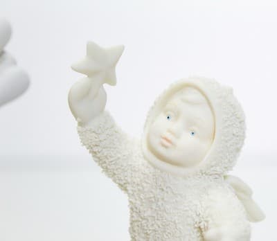 1994 DEPARTMENT 56 Snowbabies "Mickey's New Friends" Disney Porcelain Figure - Thumbnail 8