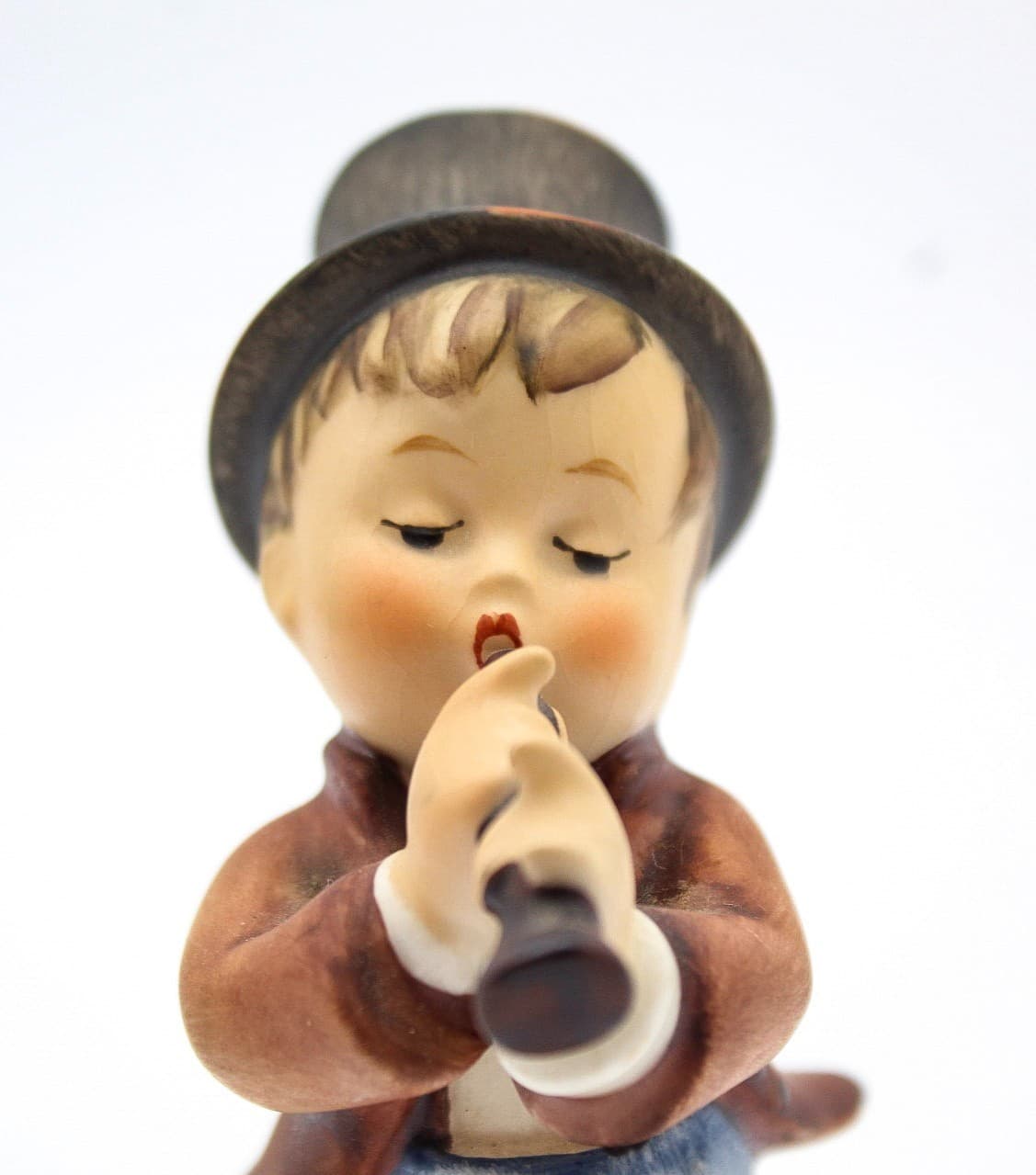 Hummel Goebel Serenade West Germany Hand Painted Porcelain Figurine TMK3 - Thumbnail 2