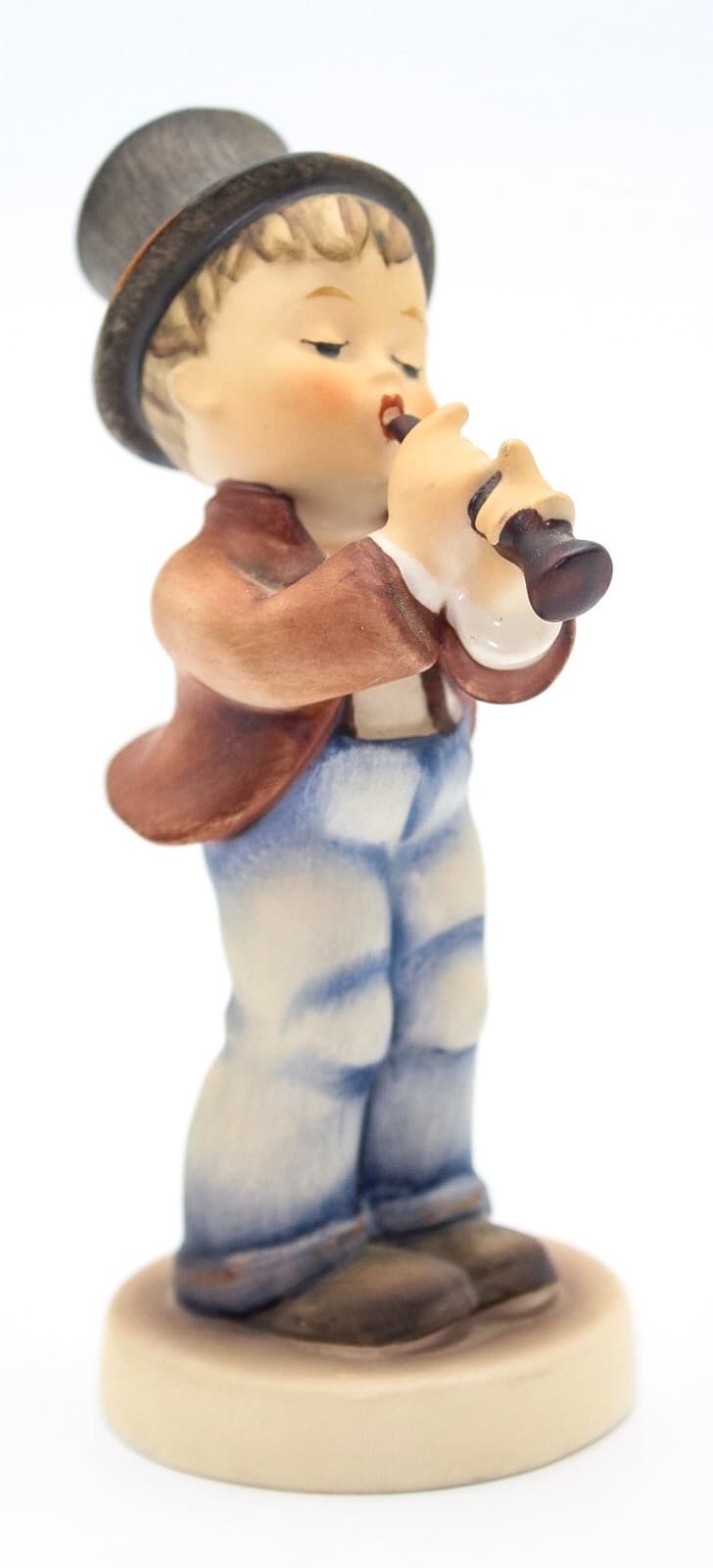 Hummel Goebel Serenade West Germany Hand Painted Porcelain Figurine TMK3 - Thumbnail 8