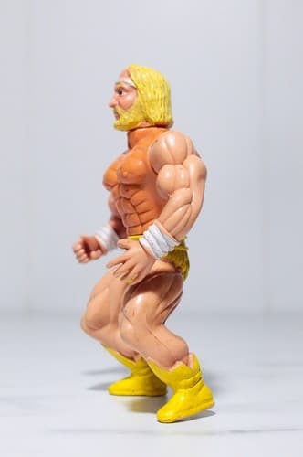 RARE Vintage HULK HOGAN Wrestling WWF Action Figure Toy - Thumbnail 5