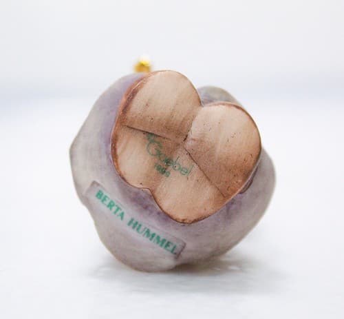 Berta Hummel Goebel 1999 "Lullaby For Dolly" Porcelain Christmas Ornament - Thumbnail 3