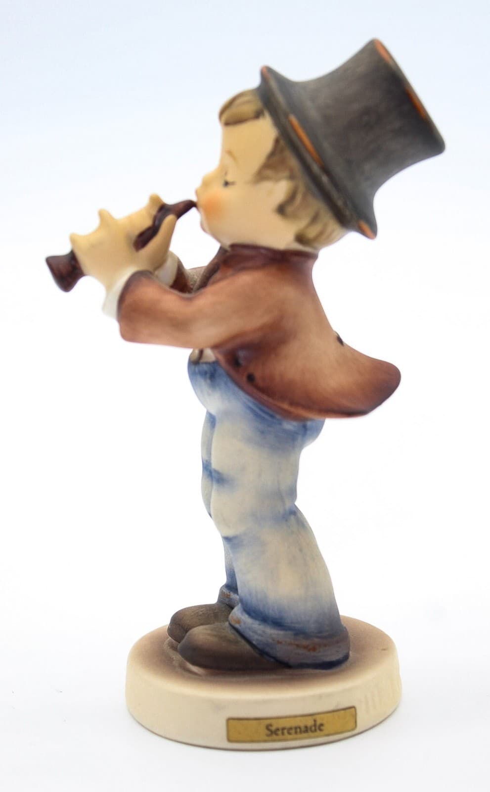 Hummel Goebel Serenade West Germany Hand Painted Porcelain Figurine TMK3 - Thumbnail 6