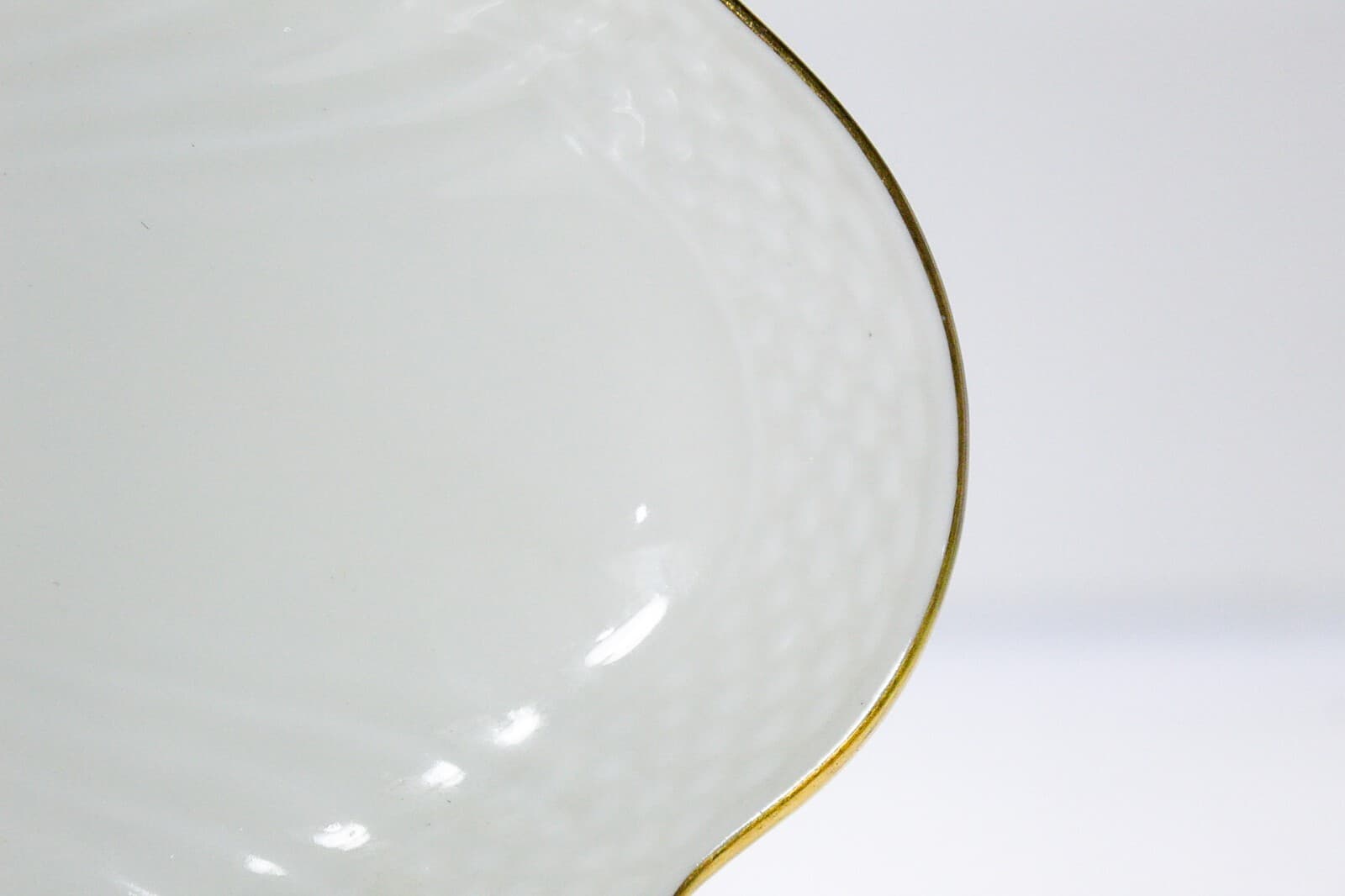 ROYAL COPENHAGEN Denmark Braided Rim Oval Porcelain Serving Platter - Thumbnail 3