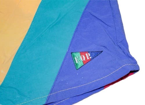 Vintage 1980's BEACH EQUIPMENT Multicolor Swim Beach Trunk Shorts Men Size L - Thumbnail 2