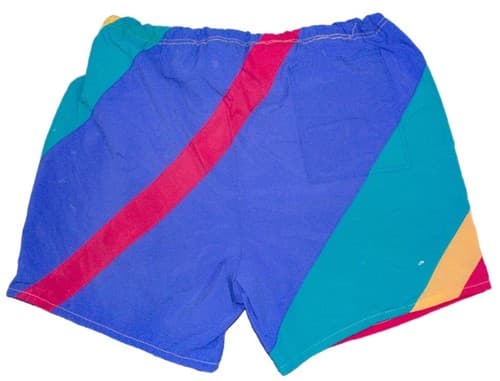 Vintage 1980's BEACH EQUIPMENT Multicolor Swim Beach Trunk Shorts Men Size L - Thumbnail 4