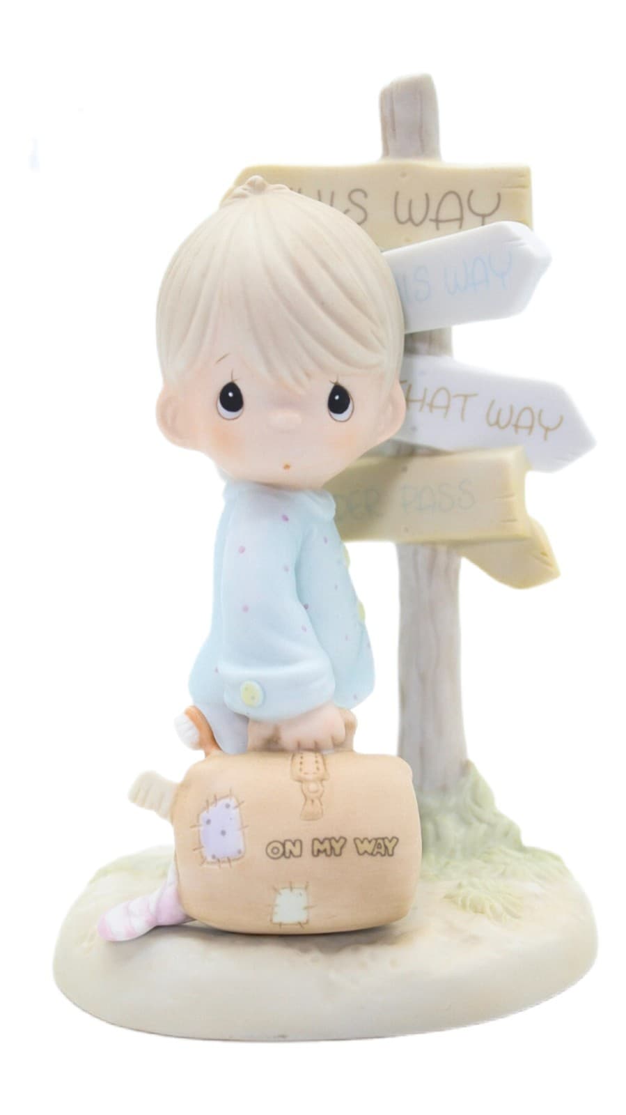 Precious Moments Jesus Is The Only Way Enesco Porcelain Figurine 1988 - Image 1
