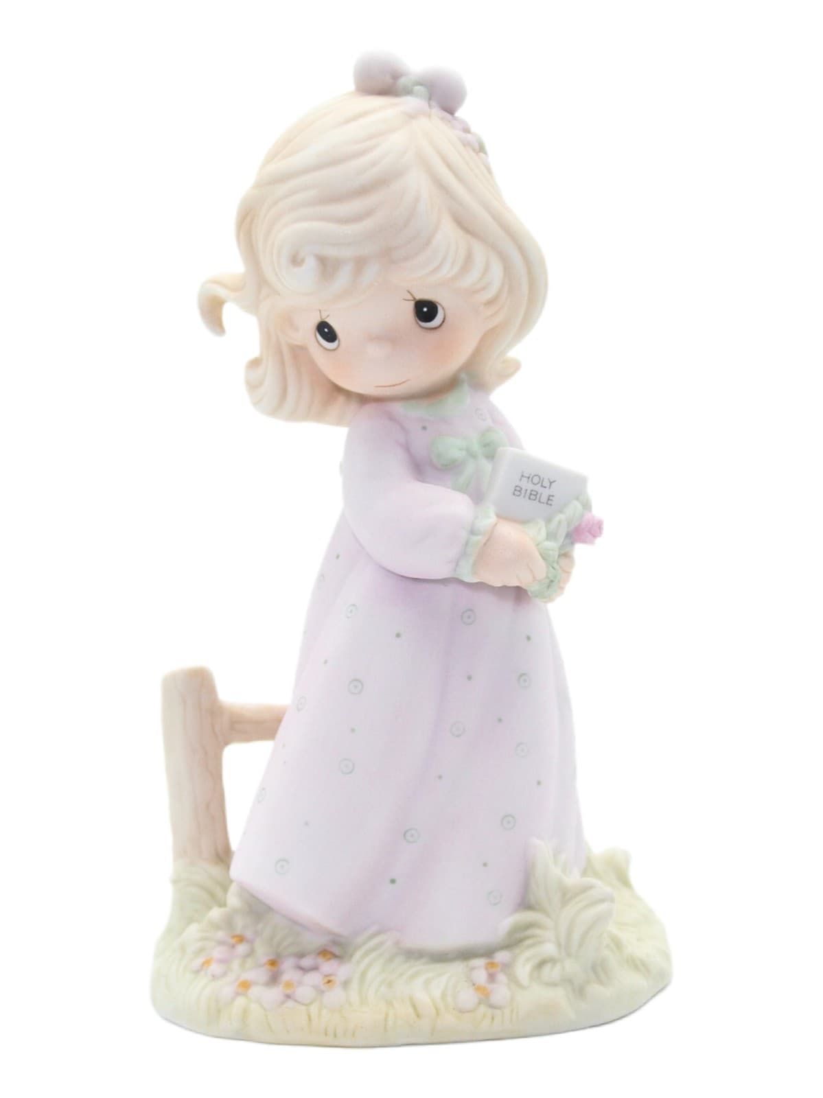 Precious Moments Voices Of Spring Enesco Porcelain Figurine 1985 - Image 1