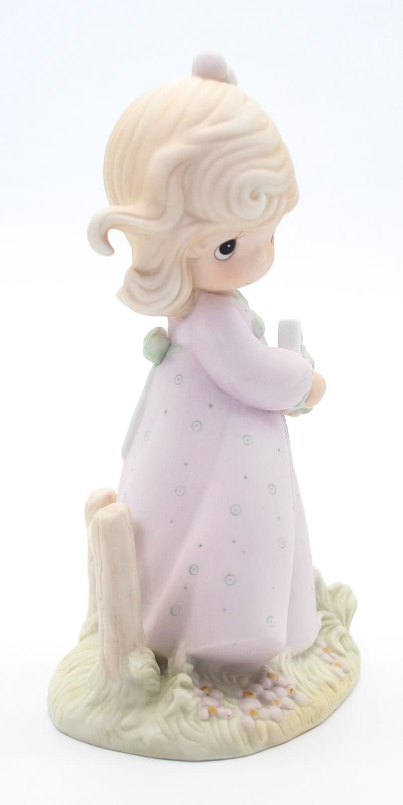 Precious Moments Voices Of Spring Enesco Porcelain Figurine 1985 - Thumbnail 4