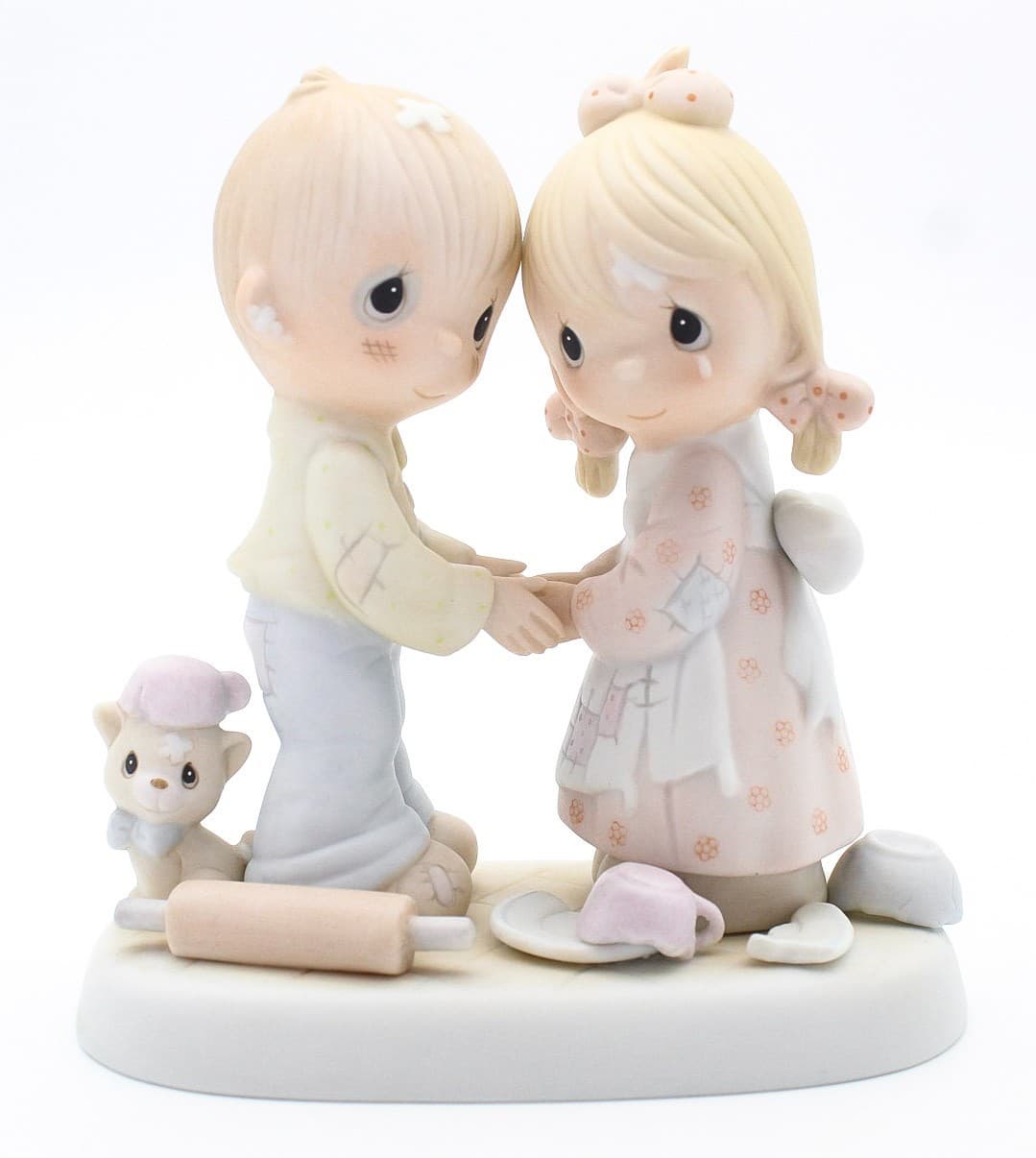 Precious Moments Forgiving Is Forgetting Enesco Porcelain Figurine 1982 - Thumbnail 8