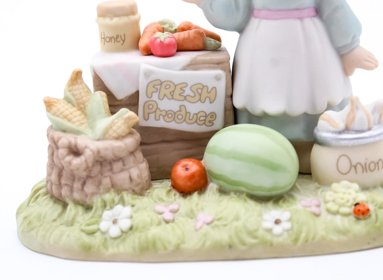Precious Moments Oh Taste And See That The Lord Is Good Porcelain Figurine 1997 - Thumbnail 5