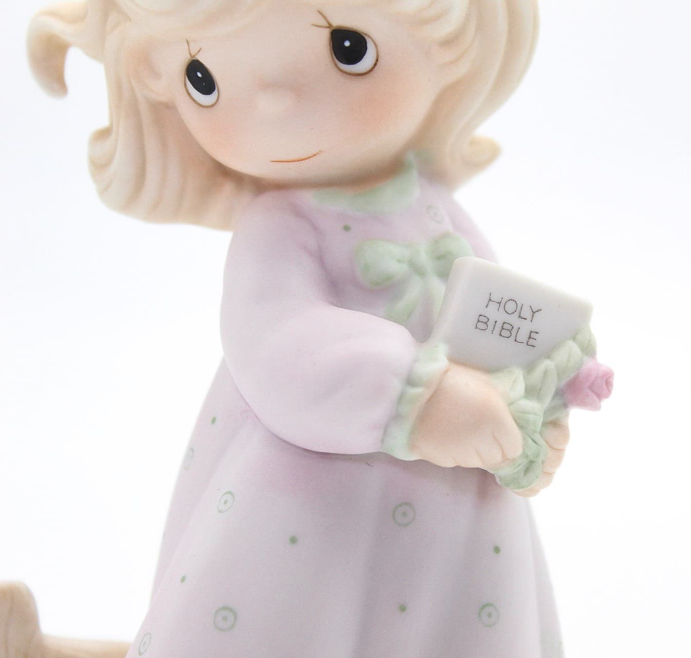 Precious Moments Voices Of Spring Enesco Porcelain Figurine 1985 - Thumbnail 2