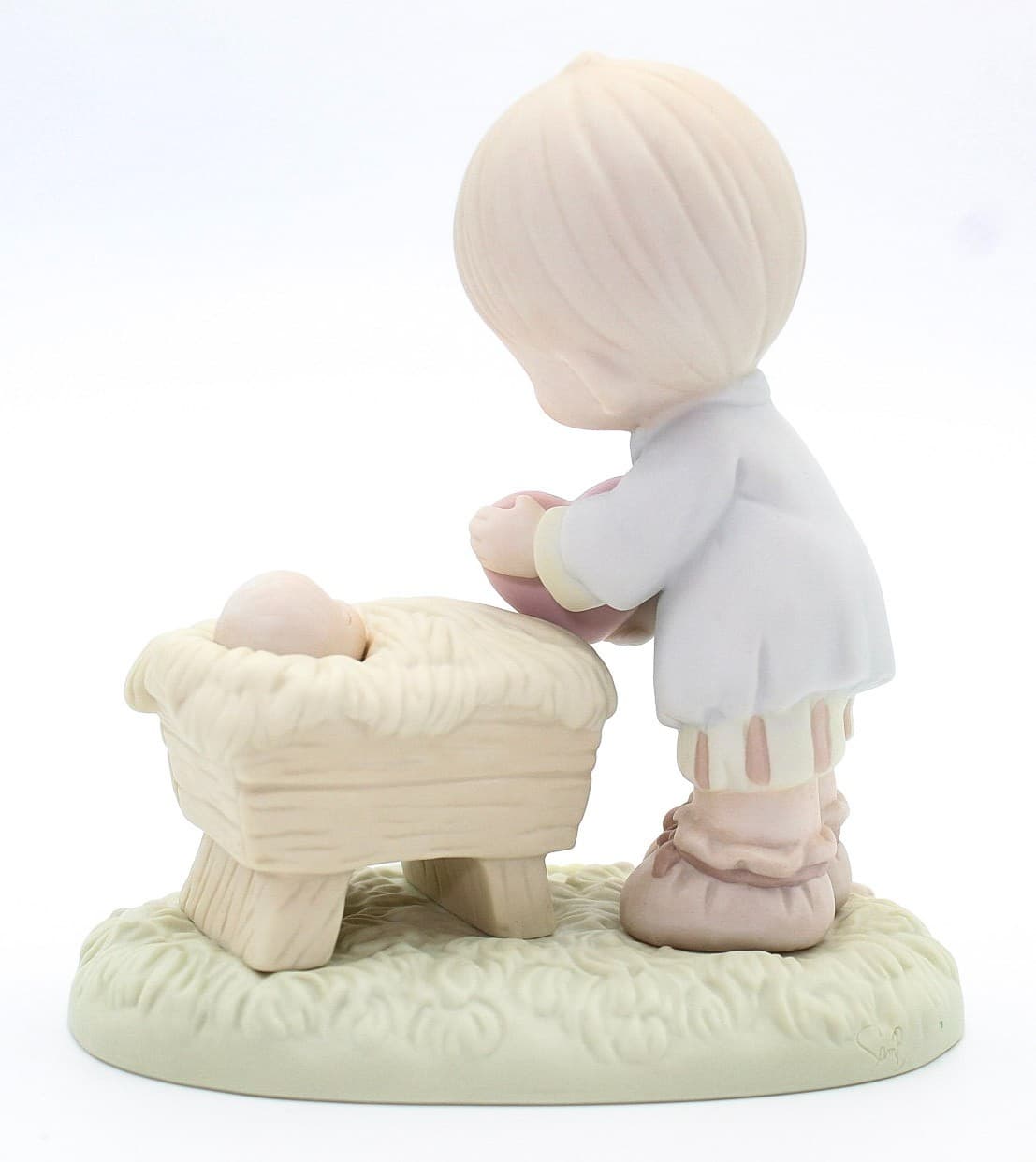 Precious Moments I'll Give Him My Heart Enesco Porcelain Figurine 1995 - Thumbnail 4