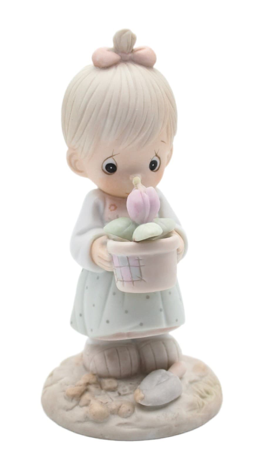 Precious Moments May Enesco Porcelain Figurine 1987 - Image 1