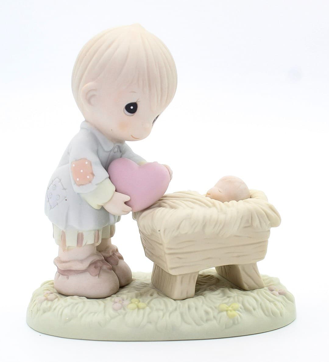 Precious Moments I'll Give Him My Heart Enesco Porcelain Figurine 1995 - Thumbnail 6