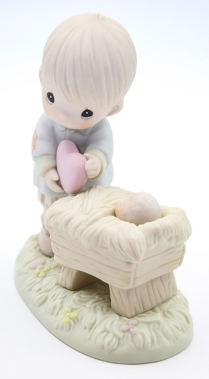Precious Moments I'll Give Him My Heart Enesco Porcelain Figurine 1995 - Thumbnail 3