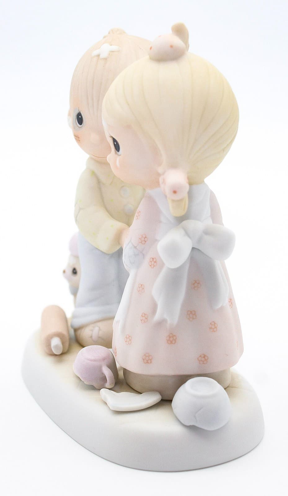 Precious Moments Forgiving Is Forgetting Enesco Porcelain Figurine 1982 - Thumbnail 5