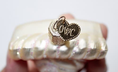 OWC Old World Christmas Pumpkin Pie Slice Dessert Glass Ornament - Thumbnail 4