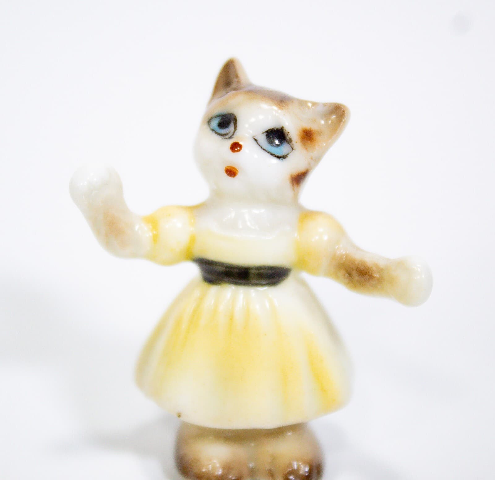 Lot of 3 Vintage Three Kittens Who Lost Their Mittens Bone China Cat Figurines - Thumbnail 4
