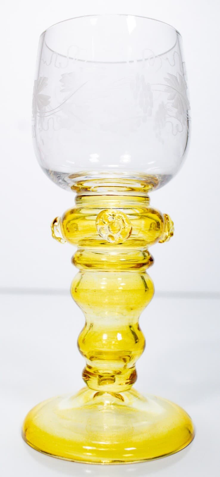 Set of 5 Vintage Roemer Glass Multicolor Stemware Wine Glasses - Thumbnail 5