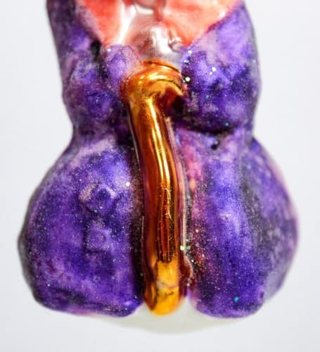 CHRISTOPHER RADKO "Witch Way" Little Gems Halloween Christmas Ornament w/ Tag - Thumbnail 3