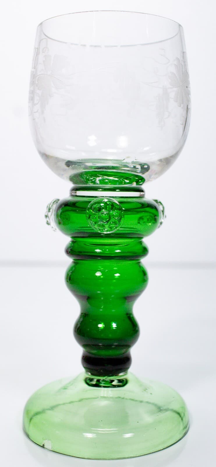 Set of 5 Vintage Roemer Glass Multicolor Stemware Wine Glasses - Thumbnail 4