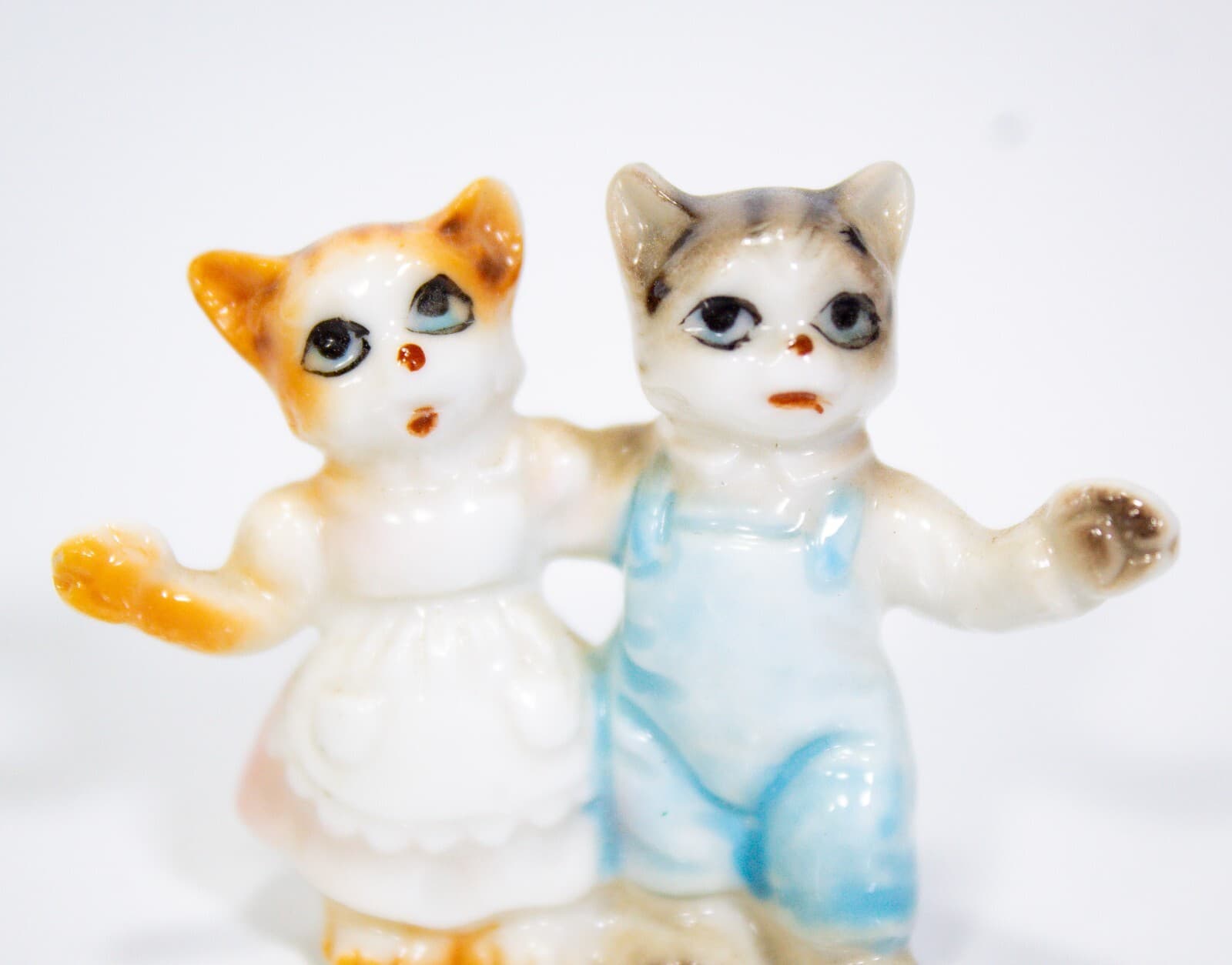 Lot of 3 Vintage Three Kittens Who Lost Their Mittens Bone China Cat Figurines - Thumbnail 6