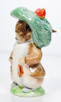 BESWICK ENGLAND Beatrix Potter "Benjamin Bunny" Porcelain Figurine - Thumbnail 2