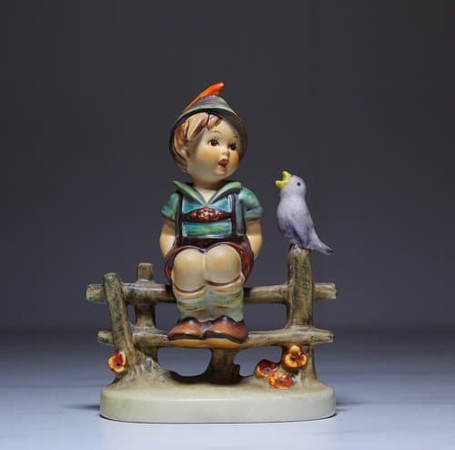 Vintage HUMMEL West Germany "Wayside Harmony" Porcelain Figurine - Thumbnail 8