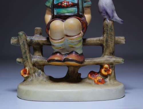 Vintage HUMMEL West Germany "Wayside Harmony" Porcelain Figurine - Thumbnail 3