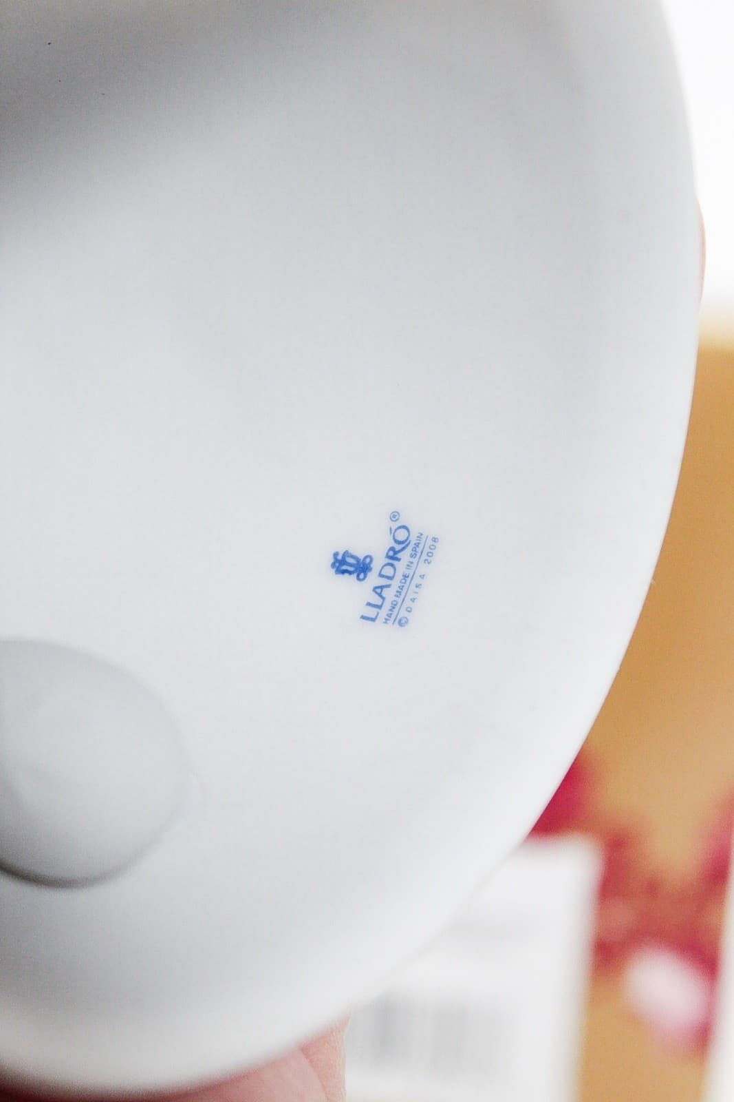 Vintage LLADRO Spain Porcelain 2008 Matte Christmas Bell In Original Box - Thumbnail 6