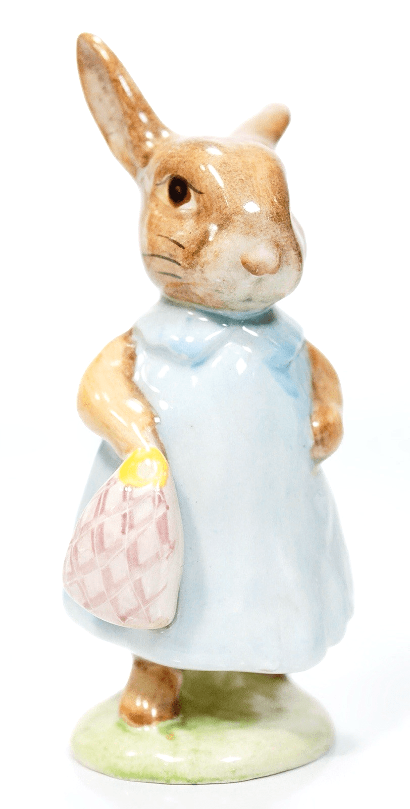 BESWICK ENGLAND Beatrix Potter "Mrs. Flopsy Bunny" Porcelain Figurine - Image 1