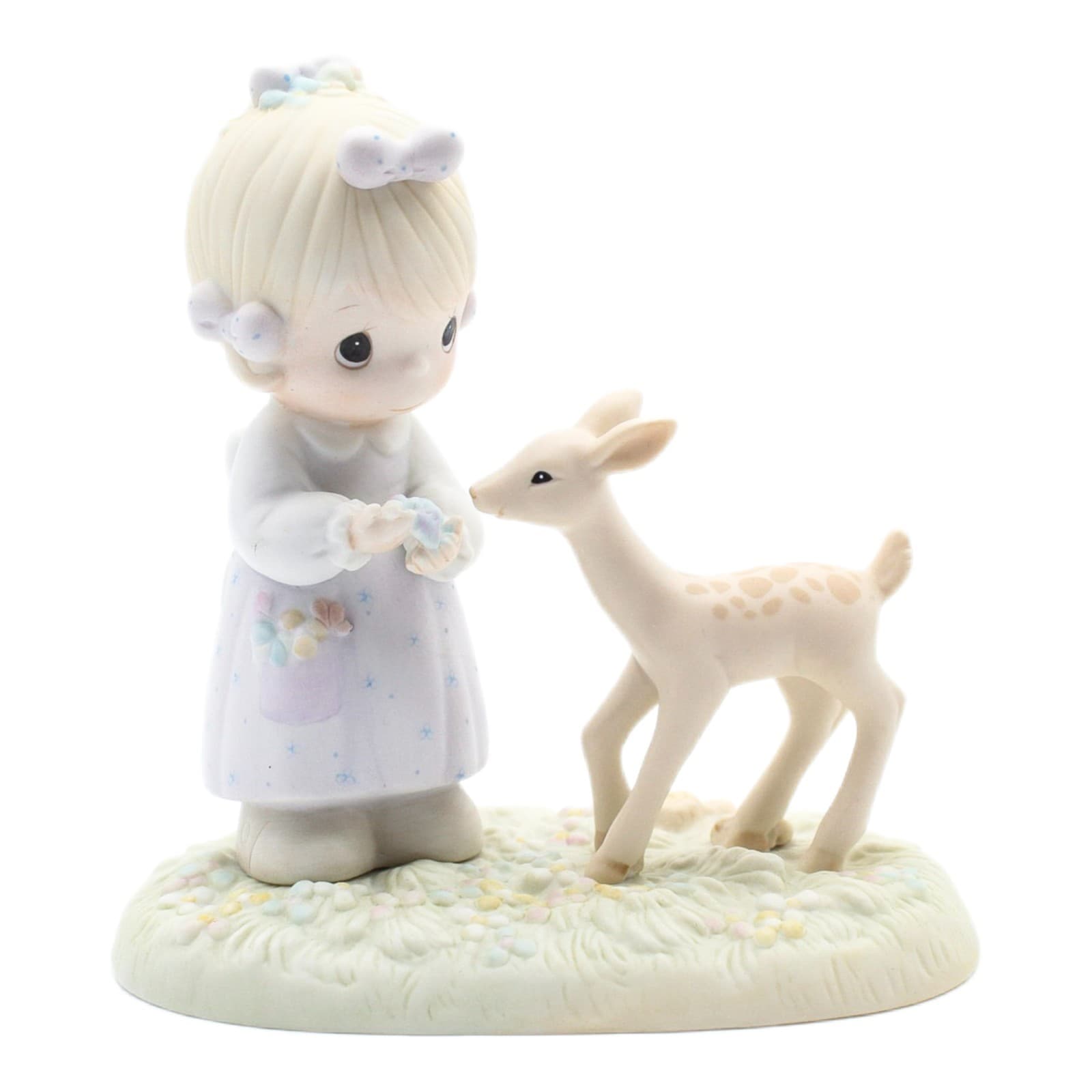 Precious Moments To My Deer Friend Enesco Porcelain Figurine 1986 - Image 1